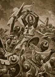 Kreuzritter stürmen die Stadt Tyrus